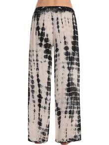 Women's% Rayon Beach Pants – Lightweight Wide Leg Flowy Pants With Pockets