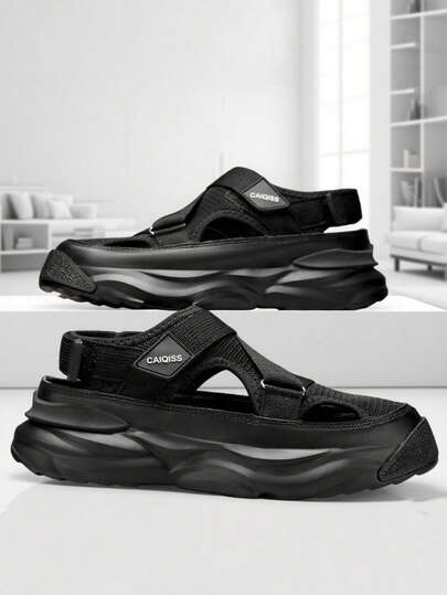 运动凉鞋和拖鞋、四季户外运动凉鞋、框架鞋、商务休闲厚底夏季凉鞋、沙滩鞋、透气舒适钩环可调节男士交叉鞋、男士夏季凉鞋、夏季运动鞋