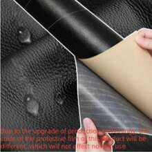 Large Size Self-Adhesive Faux Leather Repair Patch For Sofa, Car Seat, Motorcycle Seat, HeadboardLarge Faux Leather Repair Strip - Extra Wide For Sofa, Chair, Car, Motorcycle, Furniture, Bedside Table - Easy-To-Clean & Durable Synthetic Leather - DIY Upholstery, - Scratch, Tear, Cut Repair - Space-Saving Roll For Quick Fixes, Leather Repair Patch, Furniture Restoration, Textured Upholstery, Highquality Material, Furniture Restorers