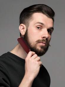 5pcs Wooden Handle Bristle Hair Brush Hair Beauty Tool For Home And Salon Use Effectively Removes Dust And Design - Multicolor - View 7