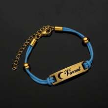 这款手链拥有复古简约的风格，支持个性化定制，外观可爱迷人。无论是开学季佩戴、周年纪念日送礼，还是生日礼物，都是理想之选。