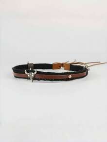 Western Cowboy Hat For Men Women Classic Roll Up Fedora Hat With Buckle Belt - Multicolor - View 11