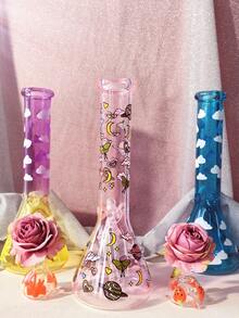 4" Handmade Glass Decor, Creative Curved Tube, Household Gadgets, Holiday Gift, Birthday Gift, Gift For Friends