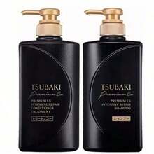 Tsubaki Premium Shampoo And Conditioner Set - Deep Moisturiser And Repair For Smooth, Shiny Hair, 490 Ml X 2 - Black - View 6