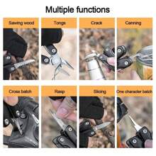 Multitool 13-In-1 Multitools Pliers With ​Professional Multi-Tool For Survival Camping And Hunting Gifts For Men Dad Hus Band Portable Pocket Multitool Pliers Knife Screwdriver Hand Tool For Outdoor Survival Camping Hunting And Hiking Gifts For Men