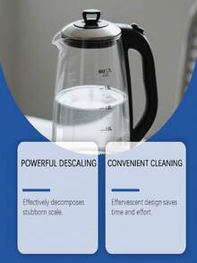 Kettle Cleaning Effervescent Tablets, Convenient Soaking Dissolves Limescale, Kettle Body Cleaning And Maintenance - Multicolor - View 6