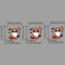 3 قطع / 3 قطع / 4 قطع من ملصقات الأزياء ذات موضوع الهالوين، أشباح، خفافيش، قرع، ملصقات قابلة للغسل من الدرجة الأولى للتطبيق بالحرارة على الملابس، تي شيرتات النساء/الرجال، الحقائب الظهرية، الوسائد، شارات زخرفية، ملصقات، قبعات البيسبول، الحقائب الظهرية، إلخ.