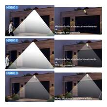 2 paquete De Luz Solar Luces Solares para Jardín y Exteriores - Negro - Ver 2