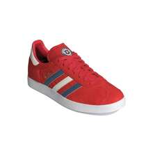 Tenis Adidas Gazelle Chile Rojo Casual Edicion Especial Para Hombre    Liso    Casual    Tela    ANUDADO    Tenis Adidas Vintage   Gym y Fitness    Todas Las Estaciones - Rojo - Ver 3