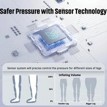 Air Compression Recovery System, Cordless Full Leg Massager With Dynamic Pressure, Reduces Muscle Pain And Improves Circulation, Fast Recovery For Athletes,Gifts For Elders And Loved Ones - 黑色 - 查看 6