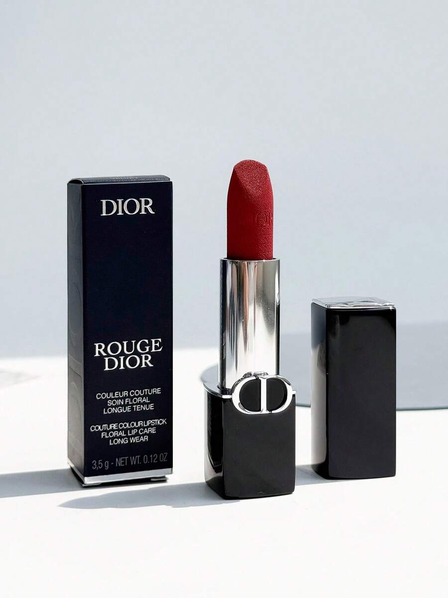 CHRISTIAN DIOR DIOR ROUGE DIOR VELVET 720/999 - Rojo - Ver 1