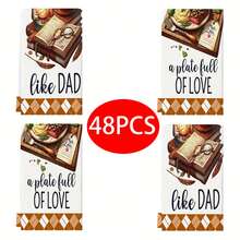 2/4/6/48 piezas Toallas de cocina suaves con patrón vintage de ensalada y libro, multiusos, de secado rápido, aptas para cocina, celebraciones, bodas, decoración y talla grande