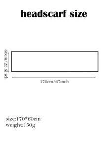 1 pieza Hiyab de jersey premium para mujer, hiyab de punto de modal de alta calidad con diseño minimalista clásico de unicolor elegante y casual con borde, estilo turbante largo adecuado para la vida diaria, salidas y reuniones