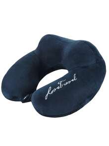 人体工学 U 型颈枕旅行枕 | 轻巧，可机洗枕套 | 100% 涤纶纤维填充 | 办公室、汽车、飞机、巡航颈部支撑 | 多色舒适配件，旅行必需品，假期 - 彩色 - 查看 9