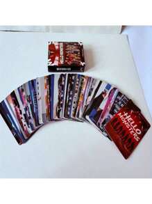 55张K-POP明星LOMO照片卡，高清图像，适合粉丝，夏季