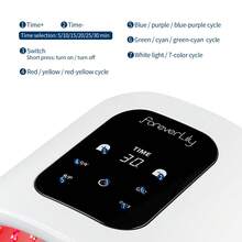 Foreverlily LED Mask Face Beauty 7 Colors, LED Facial Mask Light Therapy Mask, Light Therapy Face, Red Light Therapy Face Body Spa, Skin Rejuvenation, Firming & Brightening, Wrinkle Smoothing - 查看 4