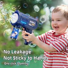 自动电动加特林泡泡枪机泡泡相机泡泡制造机儿童玩具（不含泡泡水和电池）（CE 认证）泡泡简单、电动泡泡、男孩枪、泡泡枪、泡泡、泡泡机、儿童泡泡、儿童枪、泡泡枪、泡泡枪、泡泡机、泡泡 - 彩色 - 查看 7