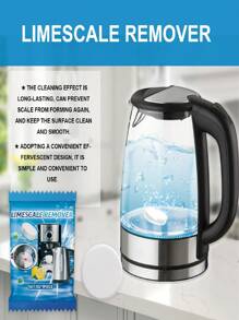 Limescale Cleaning Effervescent Tablets, Cleaning And Renewing Kettle, Coffee Machine Stubborn Stains And Limescale