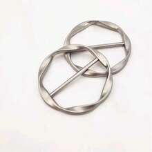 2/3/4/5/6/8 件 T 恤夹环套装 - 衬衫、围巾和帽子的时尚配饰，腰带服装配饰 - 多功能时尚配饰服装围巾优雅连衣裙角扣环