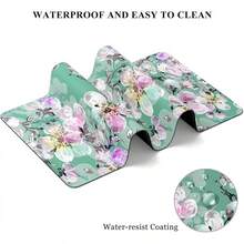 Mouse Pads - Green Pink Peach Blossom - View 7