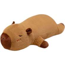 1pc-Capybara Sleeping Professional Pillow Doll, Suitable For Sofa/Bedroom/Outdoor Capybara (Pillow/Cushion/Cushion). Kawaii's Doll Capybara. It's A Great Gift For A Special Friend Or Family Member During The Holidays - Multicolor - View 13
