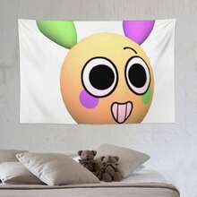 Dandy's World Looeywall Tapestry Poster For College Dorm Cave Bedroom Living Room Office Party Decoration Gift - 如圖所示 - 查看 6
