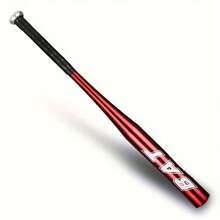 1pc Aluminum Alloy Baseball Bat, High-End Design, Compact And Portable, Suitable For Various Skill Levels Training Baseball Bat, Softball Training Accessory, High-Hardness Baseball Bat, Suitable For Outdoor Training, Sports Events, Home Entertainment And Ball Sports - Multicolor - View 3