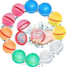 Magnetic Silicone Water Balls, Self-Closing Magnetic Water Balls For Water Games