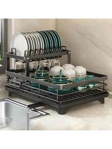 Flatware Storage - Couche simple noire - Voir 1