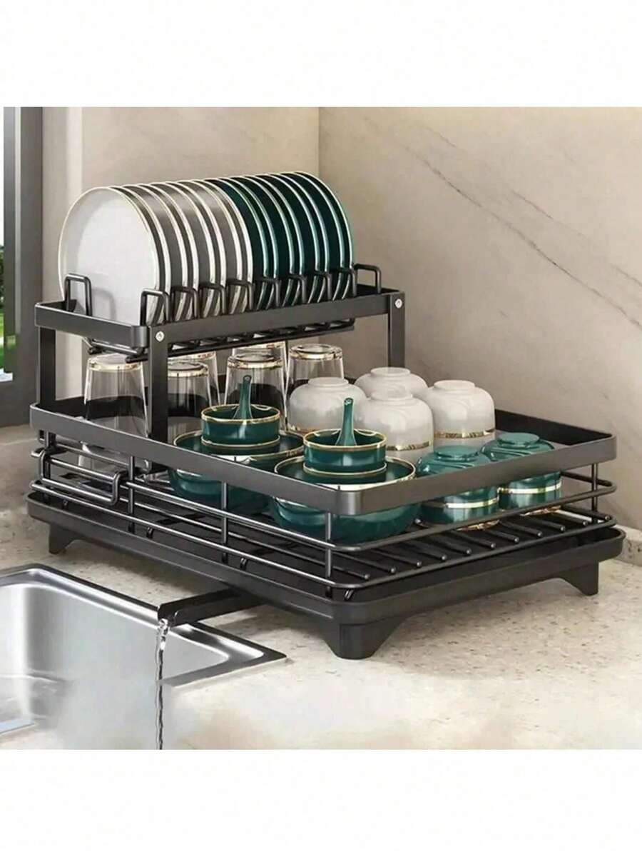 Flatware Storage - Couche simple noire - Voir 1