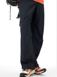 CAMEL CROWN Men's Outdoor Quick-Drying Paratrooper Pants Sports Running Straight Overalls Hiking Quick-Drying Trousers