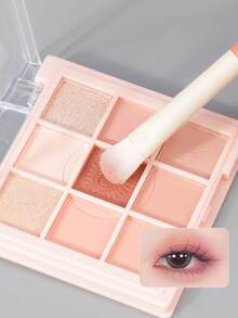 12pcs Holiday Series Makeup Brush Set, Full Convenient Starter Kit For Highlighting & Concealing, Ultra Soft Beauty Tools - Multicolor - View 5