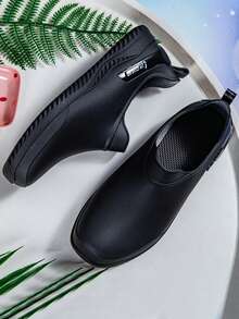 New Women's Rain Boots, Low-Top Fashion Rain Shoes, Non-Slip For Kitchen Work, Outdoor Washing, Camping, Fishing, Waterproof Shoes For Rainy Days, Beach, Outdoor, PVC Plastic Household Rain Boots, Work Shoes