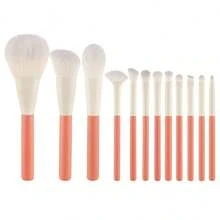 12pcs Holiday Series Makeup Brush Set, Full Convenient Starter Kit For Highlighting & Concealing, Ultra Soft Beauty Tools - Multicolor - View 9