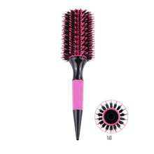 25cm/7cm Aluminum Tube Hair Brush Set - Pink Aluminum Tube Brush, Round Heating Brush, Brazilian Brush Styling Kit - Heavy Duty Aluminum Tube Brush, Aluminum Tube Heat Styling Brush, Boar Bristle Brush, Roller Brush Set, Length 25CM, Max Diameter 7CM, Nylon/Boar Bristle & Air Drying Technology, Brush Cleaner, Dual-Use Brush, Dual-Use Eyebrow Brush, Suitable For Curly/Wavy/Straight Hair