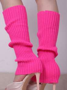 1 par de calentadores de piernas de 40cm color beige, combinables con Uggs, estilo japonés JK, atuendos de primavera, regalo de San Valentín, se pueden usar directamente, plegables y apilables