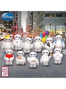 Disney 1pc Officially Licensed Big Hero 6 Baymax Mystery Bag Clip Random Character Cute Gift For Friends Birthday & Christmas - Multicolor - View 3