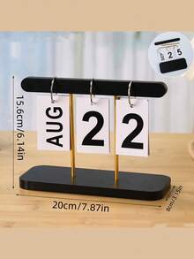 Nordic Minimalist And Creative Page Turning Calendar, Desk Calendar Decoration, Home Living Room Dining Table, Coffee Table, Office Desk Decoration Best Gifts Birthday Graduation