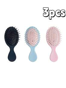 1pc Japanese Style Mini Finishing Hair Comb Set For Normal Hair, Massage Function, Matte Resin Handle, Rubber Bristles - Portable Black Plastic Hair Brushes For Long Hair Styling,Hair Brush,Comb,Hair Tools,Hair Products And Accessories For Barber Salon Beauty Travel Essentials,Back To School,Travel Holiday Essentials,Hair Accessories For Women,Brush,Hair Brushes,Edge Brush,Brush Hair,Hair Comb,Comb Hair,Detangling Brush,Ball Brush,Mini Hair Brush,Hair Brush Set,Wooden Comb,Hair Brush, Brush, Comb, Slick Back Brush, Hairbrush, Edge Brush, Brush Hair, Hair Comb, Hair Brush Set, Comb Hair, Mini Hair Brush, Detangling Brush, Hair Brushes,Hair, Accessories, Hair Products, Hair Tools, Hair Stuff, Hair Care, Curly Hair Brush, Barber, Barber Accessories, Hairdressing Equipment,Travel Essentials,Travel Essential,Hairstyle,Hairdressing