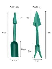 1 件/1 套耐用塑料打孔器，园林植物种子育苗打孔播种机，长柄挖孔育苗播种机，易于使用，无需用电，非常适合园艺工具套装。 - 彩色 - 查看 14