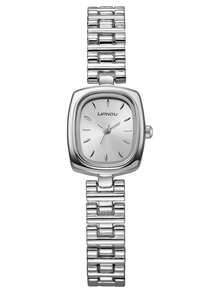 LIANDU LIANDU 女士时尚创意多功能石英表，适合日常佩戴，生日礼物，返校季，感恩节，浪漫场合，完美礼物之选 - 銀色 - 查看 6