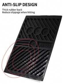 1 PC Golf Swing Practice Pad With Beads, Trajectory Pad, Impact Pad, Golf Impact Pad - Green - View 8