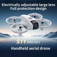 Mini Drone Equipped With Lighting, High-Definition Camera, Aerial Photography, Remote-Controlled Aircraft, Intelligent Obstacle Avoidance, Optical Flow Hovering, Quadcopter - Multicolor - View 1