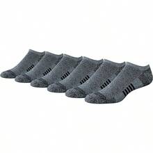 Calcetines deportivos invisibles de algodón cómodos y transpirables de  Essentials para hombres, 6 pares - Negro/Blanco Marl - Ver 12