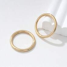 1/2/4pcs T-Shirt Hem Clips, Metal Invisible Fixing Buckle Rings For Shortening Oversized Tee Hem - Multicolor - View 10