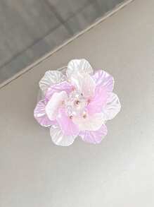 1pc Vintage Daisy Metal Phone Holder: Durable Aluminum Handle, Space-Saving Design, Fashionable, Compatible With All Phones Compatible With IPhone, Android Phone, Gift For Birthday, Family, Friends Push-Pull Phone Grip, Phone Accessories