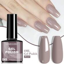 Limegirl凝胶指甲油套装，每瓶8毫升，UV/LED固化，持久耐用，不含酒精，适合DIY美甲沙龙，也是送给女性的礼物。