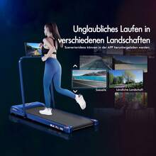 BLACK LORD Smart Walking Pad, 2 In 1 Under Desk Treadmill For Home Office, Portable Walking Jogging Machine With App And Remote Control, Fitness Data Recording - 查看 6