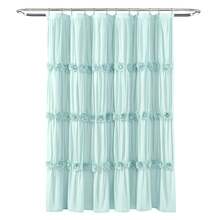 Lush Decor Darla Shower Curtain Blush 72X72 Halloween-Fall Decor-Room Decor - 藍色 - 查看 7