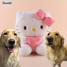 Sanrio 毛绒玩具 - Kitty、Kuromi、Pompompurin 和 My Melody - 非常适合家居装饰和赠送朋友 - 情人节、万圣节、圣诞节、复活节的完美礼物
